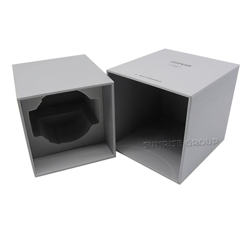 Tùy chỉnh các tông bạc Foil Logo đồng hồ bao bì hộp